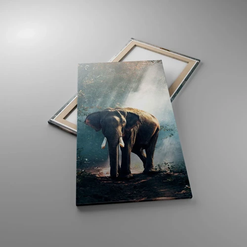 Cuadro sobre lienzo - Impresión de Imagen - Un paseo tranquilo - 55x100 cm