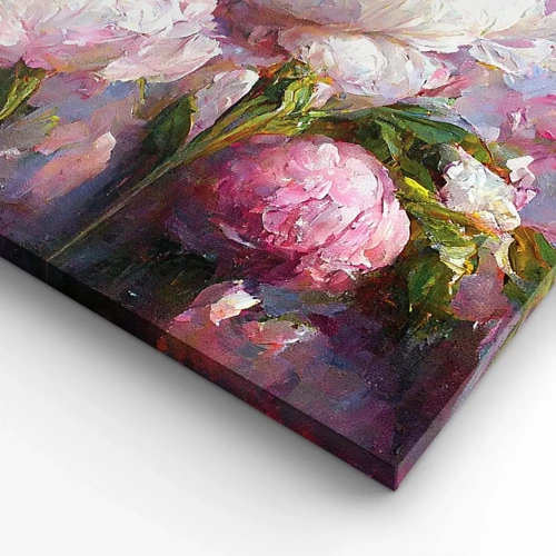 Cuadro sobre lienzo - Impresión de Imagen - Un ramo rebosante de vida - 50x70 cm