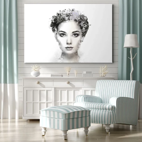 Cuadro sobre lienzo - Impresión de Imagen - Un retrato extremadamente elegante - 100x70 cm