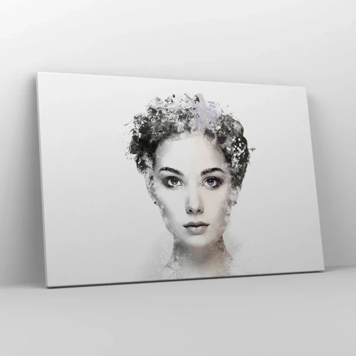 Cuadro sobre lienzo - Impresión de Imagen - Un retrato extremadamente elegante - 120x80 cm