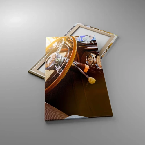 Cuadro sobre lienzo - Impresión de Imagen - Un soplo de lujo del pasado - 55x100 cm