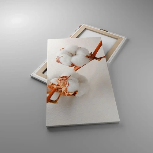 Cuadro sobre lienzo - Impresión de Imagen - Un suave tacto - 45x80 cm