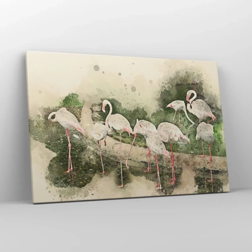 Cuadro sobre lienzo - Impresión de Imagen - Un sueño exótico - 120x80 cm