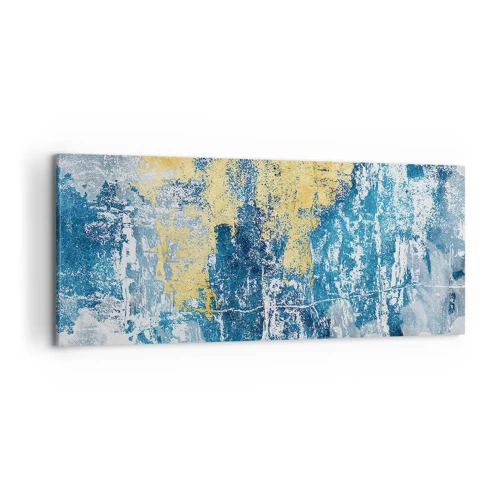 Cuadro sobre lienzo - Impresión de Imagen - Una abstracción serena - 100x40 cm