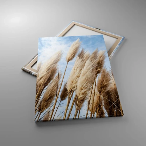 Cuadro sobre lienzo - Impresión de Imagen - Una caricia soleada y ventosa - 70x100 cm