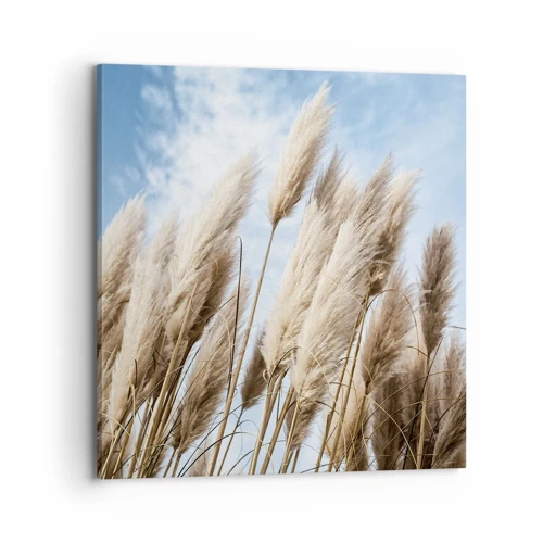 Cuadro sobre lienzo - Impresión de Imagen - Una caricia soleada y ventosa - 70x70 cm