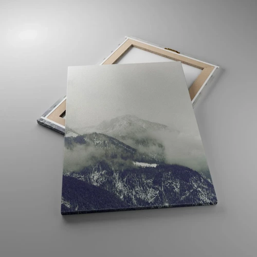 Cuadro sobre lienzo - Impresión de Imagen - Valle de la niebla - 50x70 cm