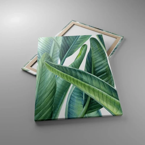 Cuadro sobre lienzo - Impresión de Imagen - Vegetación en estado puro - 70x100 cm