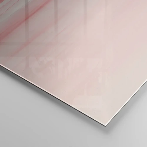 Cuadro sobre vidrio - Impresiones sobre Vidrio - Abstracción al amanecer - 60x60 cm