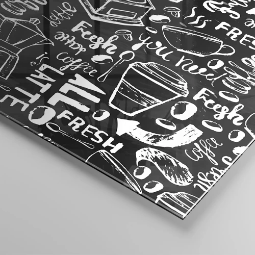 Cuadro sobre vidrio - Impresiones sobre Vidrio - All you need is… - 140x50 cm