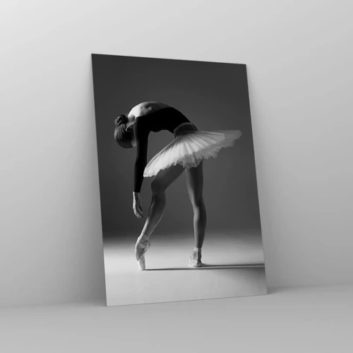 Cuadro sobre vidrio - Impresiones sobre Vidrio - Bella bailarina - 50x70 cm