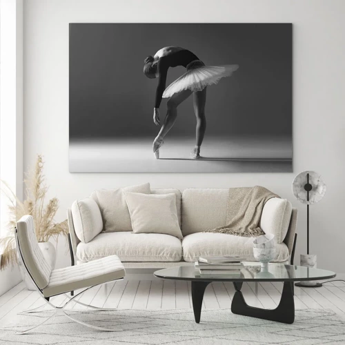 Cuadro sobre vidrio - Impresiones sobre Vidrio - Bella bailarina - 70x50 cm