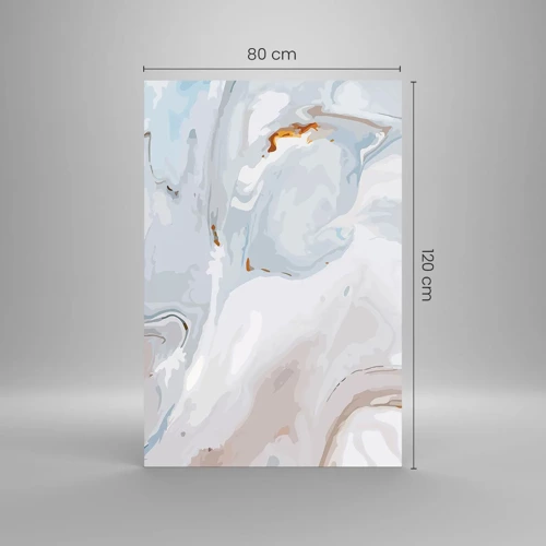 Cuadro sobre vidrio - Impresiones sobre Vidrio - Blanco fusión - 80x120 cm