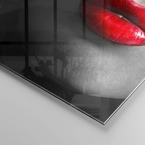Cuadro sobre vidrio - Impresiones sobre Vidrio - Cara a cara  - 70x70 cm