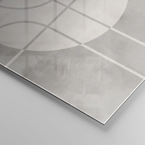 Cuadro sobre vidrio - Impresiones sobre Vidrio - Circular y rectilíneo - 140x50 cm