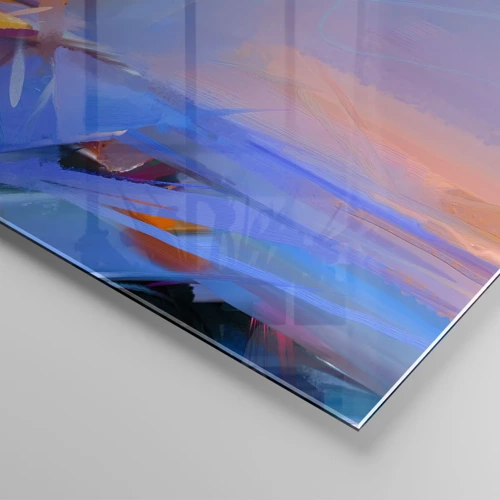 Cuadro sobre vidrio - Impresiones sobre Vidrio - Como un pájaro - 140x50 cm