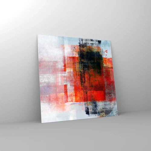 Cuadro sobre vidrio - Impresiones sobre Vidrio - Composición brillante - 30x30 cm