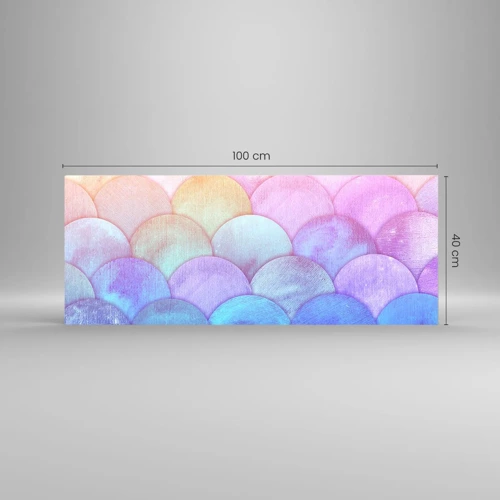 Cuadro sobre vidrio - Impresiones sobre Vidrio - Concha de perla - 100x40 cm