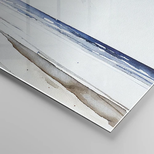 Cuadro sobre vidrio - Impresiones sobre Vidrio - Conversación con el mar - 120x80 cm