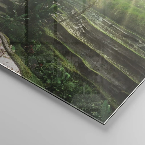 Cuadro sobre vidrio - Impresiones sobre Vidrio - Crecer bajo el sol - 90x30 cm
