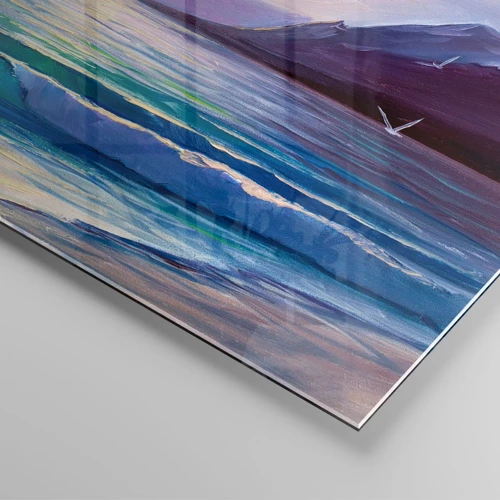 Cuadro sobre vidrio - Impresiones sobre Vidrio - Cristal de agua y aire - 80x120 cm