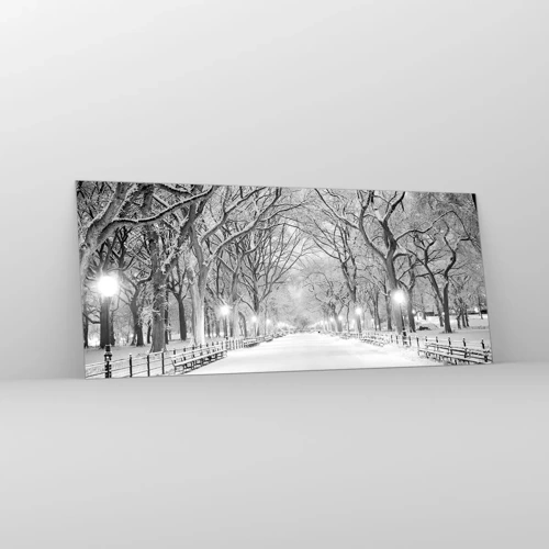 Cuadro sobre vidrio - Impresiones sobre Vidrio - Cuatro estaciones - invierno - 120x50 cm