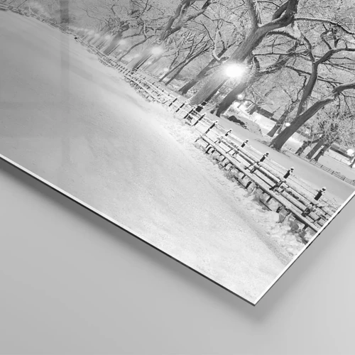 Cuadro sobre vidrio - Impresiones sobre Vidrio - Cuatro estaciones - invierno - 120x50 cm