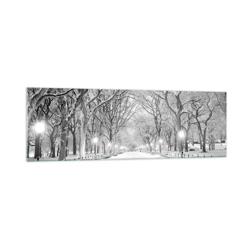 Cuadro sobre vidrio - Impresiones sobre Vidrio - Cuatro estaciones - invierno - 160x50 cm
