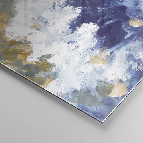 Cuadro sobre vidrio - Impresiones sobre Vidrio - Danza de los elementos - 120x50 cm