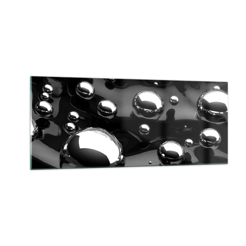 Cuadro sobre vidrio - Impresiones sobre Vidrio - De las negras profundidades - 100x40 cm