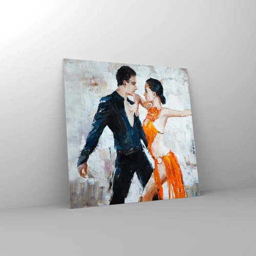 Cuadro sobre vidrio - Impresiones sobre Vidrio - Dirty dancing - 70x70 cm