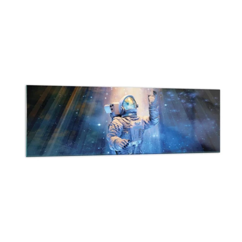Cuadro sobre vidrio - Impresiones sobre Vidrio - El descubrimiento - 160x50 cm