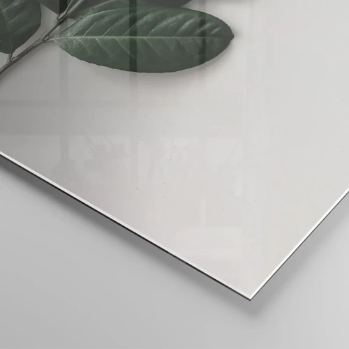 Cuadro sobre vidrio - Impresiones sobre Vidrio - El dibujo de la propia naturaleza - 100x40 cm