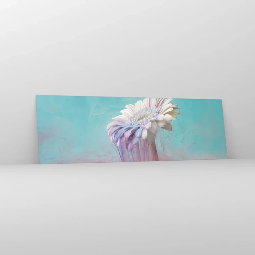 Cuadro sobre vidrio - Impresiones sobre Vidrio - El inframundo de las flores - 160x50 cm