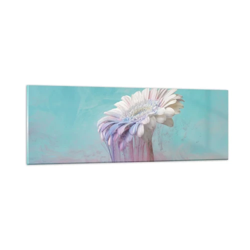 Cuadro sobre vidrio - Impresiones sobre Vidrio - El inframundo de las flores - 90x30 cm