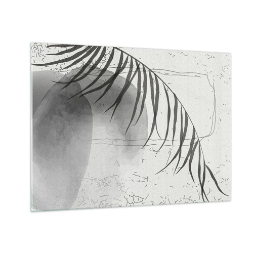 Cuadro sobre vidrio - Impresiones sobre Vidrio - El sutil exotismo de la naturaleza - 70x50 cm