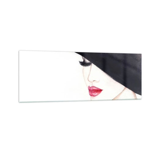 Cuadro sobre vidrio - Impresiones sobre Vidrio - Elegancia y sensualidad - 140x50 cm