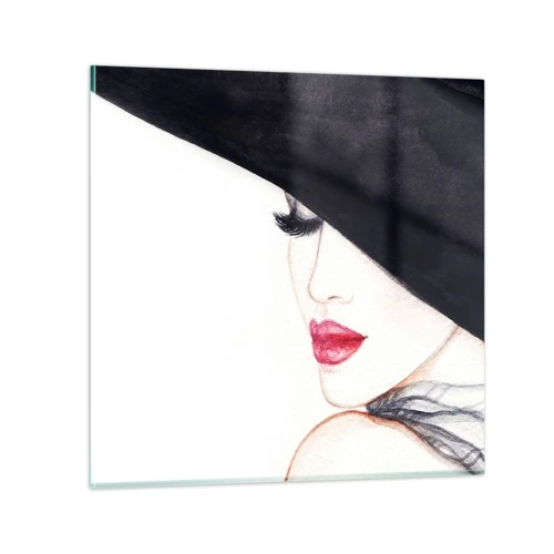 Cuadro sobre vidrio - Impresiones sobre Vidrio - Elegancia y sensualidad - 50x50 cm