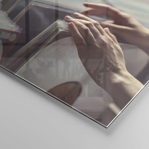 Cuadro sobre vidrio - Impresiones sobre Vidrio - En busca de emociones - 90x30 cm