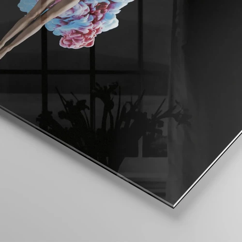 Cuadro sobre vidrio - Impresiones sobre Vidrio - En plena floración - 70x70 cm
