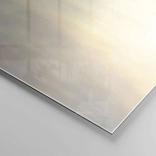 Cuadro sobre vidrio - Impresiones sobre Vidrio - En un mar de silencio - 120x80 cm