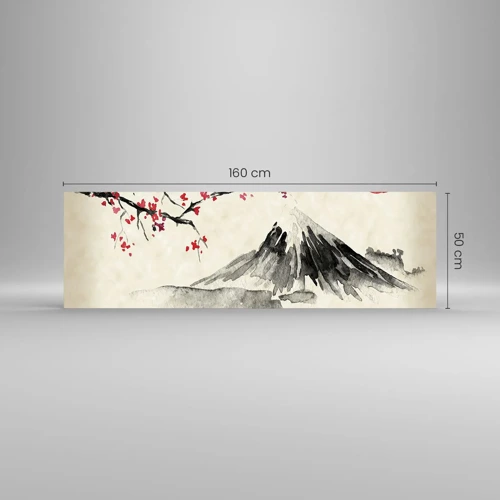 Cuadro sobre vidrio - Impresiones sobre Vidrio - Enamórate de Japón - 160x50 cm