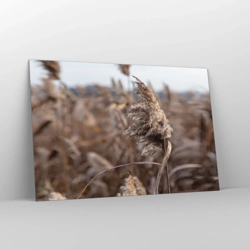 Cuadro sobre vidrio - Impresiones sobre Vidrio - Es hora de volar con el viento - 120x80 cm