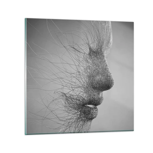 Cuadro sobre vidrio - Impresiones sobre Vidrio - Espíritu del viento - 30x30 cm