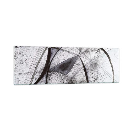 Cuadro sobre vidrio - Impresiones sobre Vidrio - Fantasía futurista - 160x50 cm