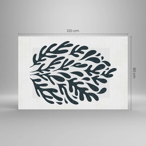 Cuadro sobre vidrio - Impresiones sobre Vidrio - Formas de la naturaleza - 120x80 cm