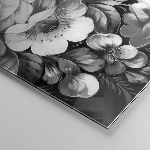 Cuadro sobre vidrio - Impresiones sobre Vidrio - Hermoso incluso en el gris - 120x50 cm