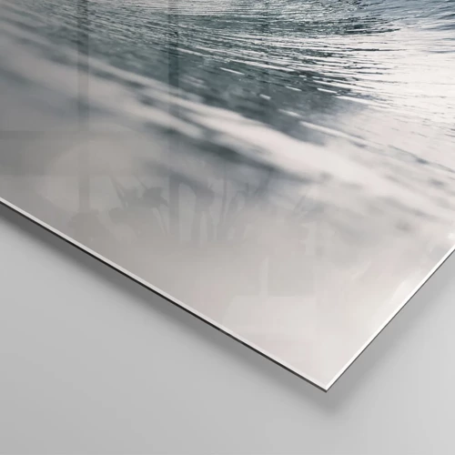 Cuadro sobre vidrio - Impresiones sobre Vidrio - La cima del océano - 100x70 cm