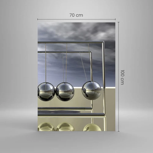 Cuadro sobre vidrio - Impresiones sobre Vidrio - La energía del mundo - 70x100 cm