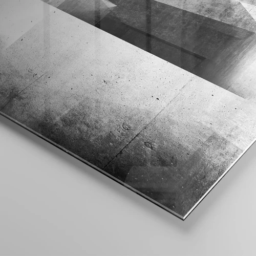 Cuadro sobre vidrio - Impresiones sobre Vidrio - La estructura del espacio - 80x120 cm